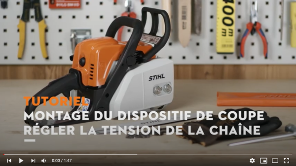 Tronçonneuse thermique MS 170 STIHL - HERRIBERRY Motoculture<br />Votre partenaire côté jardin !<br />7 agences à votre service en Nouvelle Aquitaine