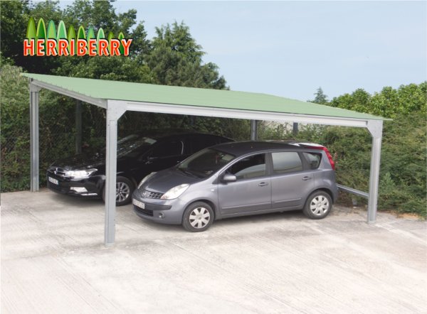 Abri auto métallique - HERRIBERRY Motoculture<br />Votre partenaire côté jardin !<br />7 agences à votre service en Nouvelle Aquitaine