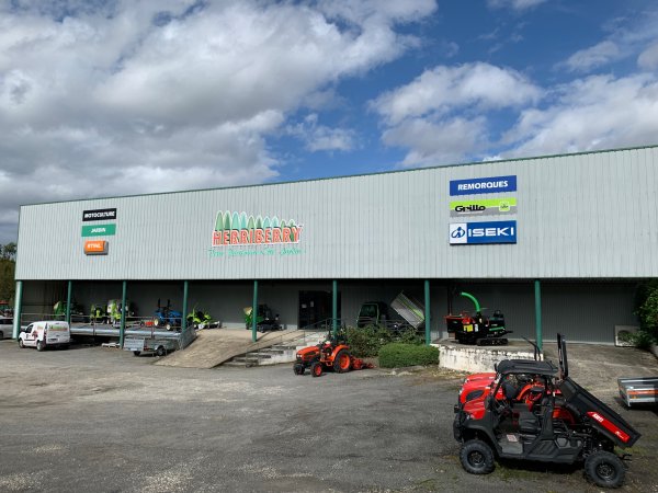 Angoulême - HERRIBERRY Motoculture<br />Votre partenaire côté jardin !<br />7 agences à votre service en Nouvelle Aquitaine